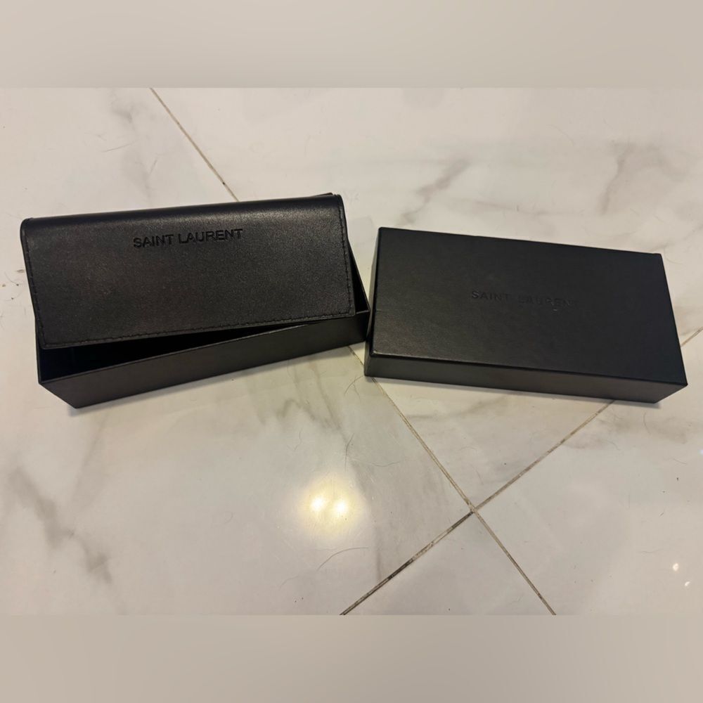 Saint Laurent Black Glasses Case #12